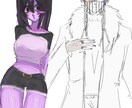 病み可愛い×ふわ厚塗りで魅力的なイラストを描きます 男女の描き分けが得意です。ふわ厚塗りで魅力を引き出します。 イメージ5