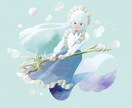 水彩風で描く♡アイコン／プレゼントにも利用できます “ふわかわ水彩イラスト”  あなただけの世界観を一枚に イメージ4