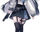Live2Dパーツ分けイラストや立ち絵制作します 理想のオリジナルのキャラクターを作りませんか？ イメージ2