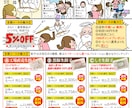 ついつい読んじゃうマンガチラシを制作します 丁寧なやり取りで初発注も安心。一貫制作でスピーティー＆低予算 イメージ6