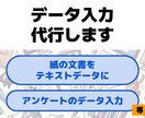 紙の文書、原稿等のデータ入力代行いたします 【最短翌々日可能】タイピングが得意でない方、時間のない方へ イメージ1