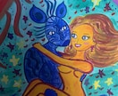 海や動物、女の子をテーマに描いています 恋するピュアな気持ちをマーメイドや動物に託して描いています。 イメージ7