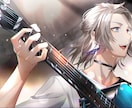 美麗な１枚絵イラスト制作を承ります 商用OK！MV／サムネイル／ヘッダー用イラストを制作します◎ イメージ4
