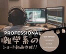 雑学系ショート動画作成します アカウント運用していきたい方へ！！ イメージ1