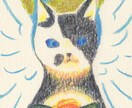 あなただけの猫天使絵を描きます あなたから受けたイメージで、猫天使の絵が出来あがります⭐︎ イメージ5