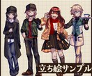 グッズや様々な用途に使えるイラスト制作します グッズ用、記念用、ゲームに使えるイラスト制作 イメージ6