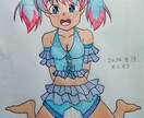 A4でアナログのオリジナルイラストを描きます アナログのオリジナルイラストなら線描く書房がオススメ イメージ3