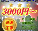 ショート動画を丁寧・迅速に制作します スマホのPowerDirectorで編集しております。 イメージ1