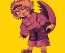 商用利用可能な絵描きます アナログテイストで暗めな色彩が得意です！ イメージ8