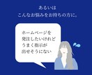 集客できるホームページの作成準備をお手伝い致します コンセプト設計、ターゲット設定、集客導線の構築ができない方に イメージ3