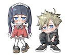 アイコン、サムネ、立ち絵等、様々なイラスト描きます SNS、Vtuberさん、ヘッダー、動画・配信、各種活動用◎ イメージ5