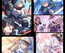 イラスト全般承ります かっこいい&かわいいイラストならお任せください！ イメージ5