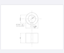 手書き図・写真から2D CAD図面を作成します 機械部品・製缶品の2D CAD図面を作成します イメージ3