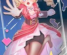各種用途に合わせた一枚絵描きます キラキラした目を引くイラストをあなたに！ イメージ4