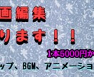 YouTube動画編集承ります ほんの少しの編集で見やすくなる! イメージ1