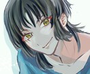 SNSアイコン用の美男子、美女、美しい絵描きます アイコン作成。あなたの描いた簡単なラフからアイコン書きます。 イメージ4