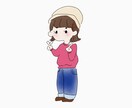 似顔絵やアイコンなど簡単なタッチでイラスト描きます ダボッとゆるふわ癒し系イラスト イメージ5