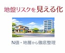 その土地大丈夫？地盤調査からリスク整理します 難しい地盤を『説明できる資料』に変えます イメージ1