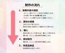 おしゃれ・かわいいメニュー表作ります おしゃれ・かわいいメニュー表を作って欲しい方 イメージ5