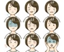 好印象な優しげほっこりアイコンお描きします 【お試し価格】シンプルだけどあたたかみのある優しい印象に♪ イメージ7