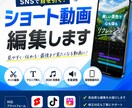 ショート動画編集します Davinci Resolveで編集、MP4提出 イメージ1