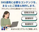 Instagram・Xなどのマーケ支援します 運用にお疲れの方・投稿にお悩みの方に！ イメージ1