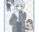 商用OK ポップで可愛い女の子のイラスト制作します 配信やSNSでの活動用イラスト等制作いたします。 イメージ4