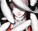 イラストの一枚絵（カラー、アナログ）を描きます 精巧なキャライラストをご希望の方へ イメージ7