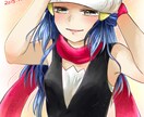 あなたの線画を色塗りします キラキラな色味や線画からもOK イメージ5