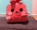 ぬいぐるみ完成品販売致します うさぎかな?えび?不思議な可愛いぬいぐるみ! イメージ1