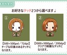 ゆるいミニキャラ／デフォルメイラスト描きます 動画カットイラスト／アイコン／ブログ／SNS／商用利用可能◎ イメージ2