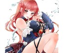 目を惹くイラスト制作します イラスト全般、幅広く制作致します！ イメージ8
