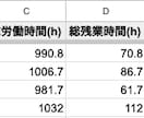 勤怠集計を自動化するスプレッドシートを作ります 残業45時間接近を自動アラート。月末の集計をボタン1つに イメージ3