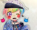イラスト描きます SNSなどのアイコンなどに！可愛いミニキャラアイコン描きます イメージ1