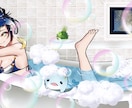 オリジナル・二次創作イラスト描きます 商用利用費込みでこの値段！動画やグッズ製作などに イメージ2