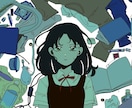 ループアニメーションを制作します 髪や目などの簡単な一部分をループして動かします イメージ9