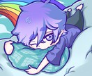 かわいいアイコン描きます キレイでハッキリとした線で丁寧に描きます♪ イメージ1