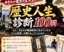 あなたが歴史上で生きた証を診断します はたして、生き残ることができるのか？？ イメージ1