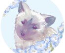 動物の油彩画風イラストを描きます 柔らかな色合いの油彩画風タッチで、丁寧に描きます。 イメージ2