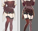 あなたのうちの子・Vtuberを３D化します 元絵をできる限り再現したVroidを制作。Vtuberにも イメージ2