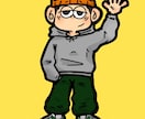 ストリート系の似顔絵描きます 壁紙、SNS、プレゼントなどにもどうぞ⭐︎ イメージ1