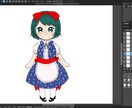 SNS上で使用するイラストを描きます グッツになるような物も製作可能です（シールなど） イメージ3