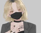 SNS/イラストアイコン描きます カッコいい女の子を！早く！丁寧に！ イメージ1