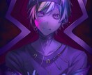 淡くてかっこいい、可愛いイラストお描きします 歌ってみたやサムネイル、アイコン、イラストをお描きします イメージ6