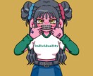 ポップな可愛いイラストお描きします 迅速対応！SNSアイコンなど用途は色々！ イメージ1