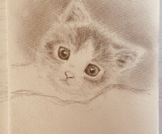 あなたの大切なペットを描きます イメージ1
