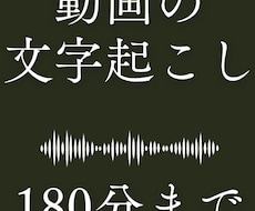 動画・音声の文字起こし承ります イメージ1