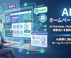 AI×Web制作25年以上の視点で本気診断します デザイン以外にも集客・SEO・AI検索・導線まで徹底チェック