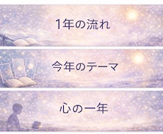 1年間の運勢をやさしく読み解きます