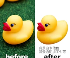 画像を切り抜き加工します！合成など様々な用途に利用できます！